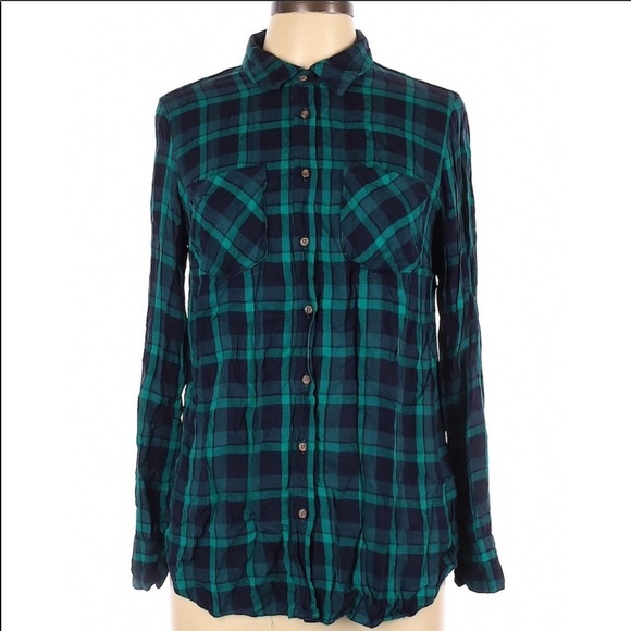 Target a new day button down flannel - Picture 1 of 8